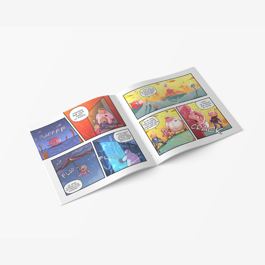 Les P'tits Croquants – pages intérieures du livre histoire Carré