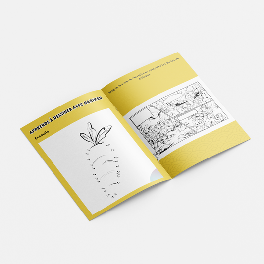 Les Carottes Arc-en-Ciel – Amis Lapins en Mission – pages intérieures du livret d'activité 12 pages