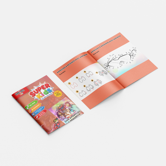 Les Spykids – Mission Secrète – pages intérieures du livret d'activité 8 pages