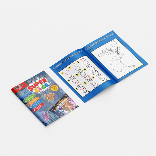 Les Carottes Arc-en-Ciel – Amis Lapins en Mission – pages intérieures du livret d'activité 8 pages