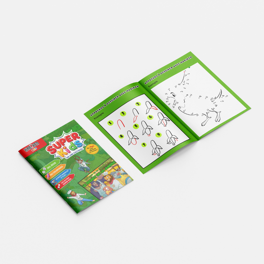 Mes Amis de la Savane – Le Retour de la Savane – pages intérieures du livret d'activité 8 pages