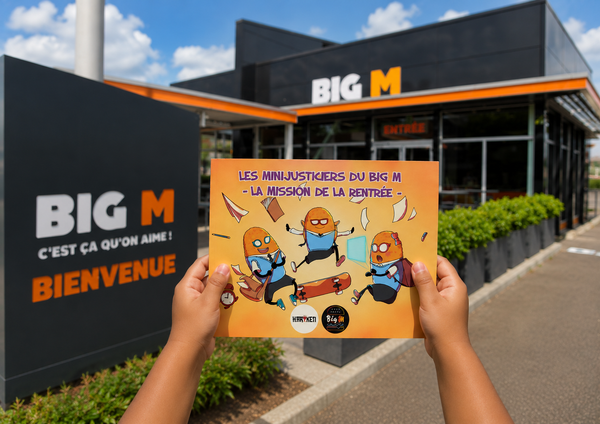 Hariken Kids x Big M : les Mini Justiciers débarquent dans vos restaurants