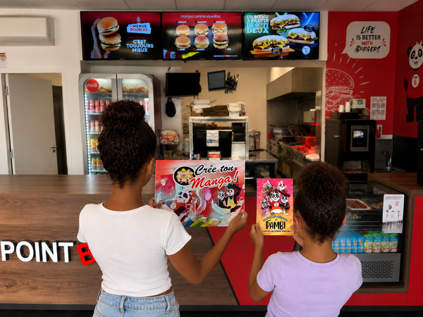 Hariken Kids x Point B : mémory, histoires et fidélisation famille