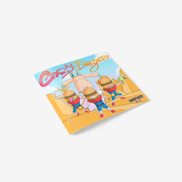 Crazy Burgers – couverture du livre histoire Carré