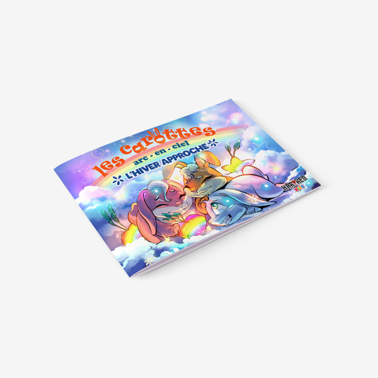 Les Carottes Arc-en-Ciel – L'Hiver Approche – couverture du livre histoire A5