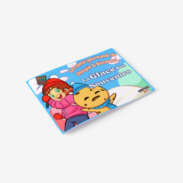 Choupie & Biscornu – La Glace des Souvenirs – couverture du livre histoire A5