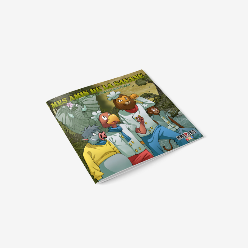 Mes Amis de la Savane – Le Mystère de la Saison des Pluies – couverture du livre histoire Carré