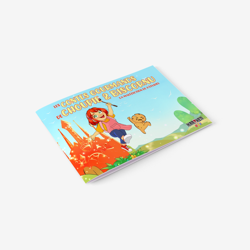 Choupie & Biscornu – La Malédiction de Pâturiel – couverture du livre histoire A5