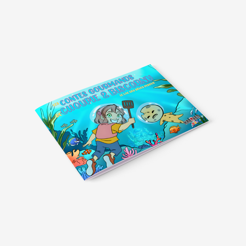 Choupie & Biscornu – Le Lac des Rêves Perdus – couverture du livre histoire A5