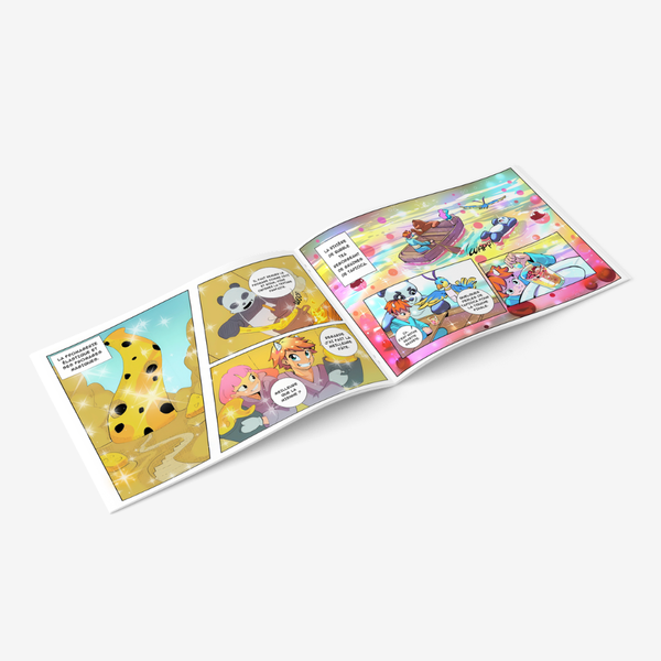 Le Ticket d'Or et le Bao Burger Ultime – pages intérieures du livre histoire A5