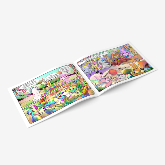 Les Carottes Arc-en-Ciel – La Récolte du Partage – pages intérieures du livre histoire A5