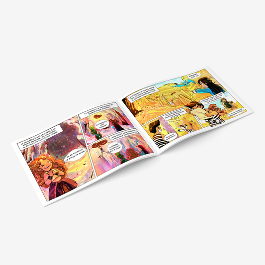 Les Aventuriers Gourmets et les Ingrédients d'Or – pages intérieures du livre histoire A5