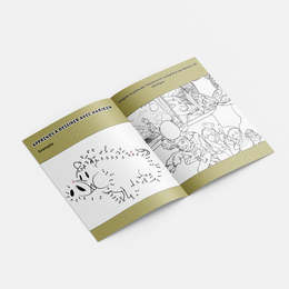 Mes Amis de la Savane – Les Cuisiniers de l'Aventure – pages intérieures du livret d'activité 12 pages