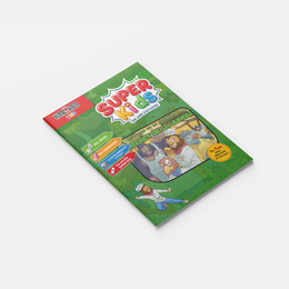 Mes Amis de la Savane – Le Retour de la Savane – couverture du livret d'activité 12 pages