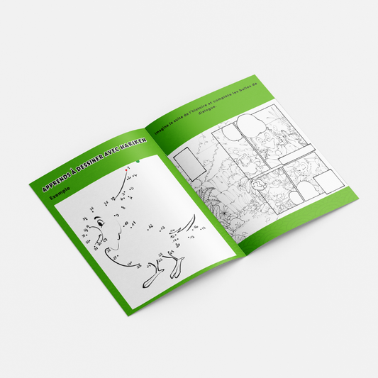 Mes Amis de la Savane – Le Retour de la Savane – pages intérieures du livret d'activité 12 pages