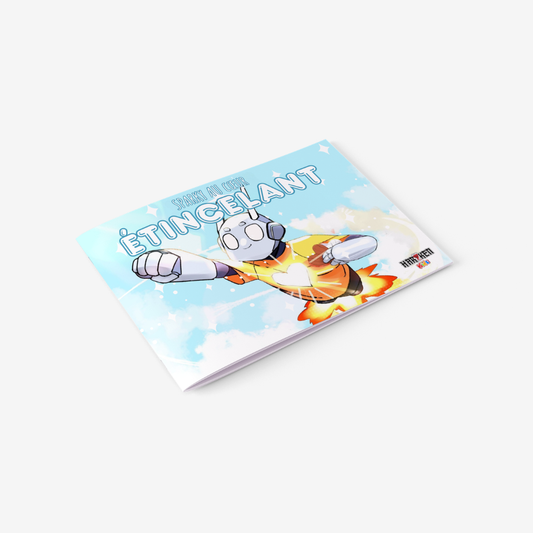 Sparky au Cœur Étincelant – couverture du livre histoire A5