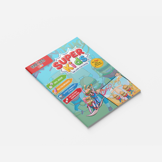 Crazy Burgers – Agents en Délire – couverture du livret d'activité 8 pages
