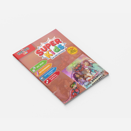 Les Spykids – Mission Secrète – couverture du livret d'activité 8 pages