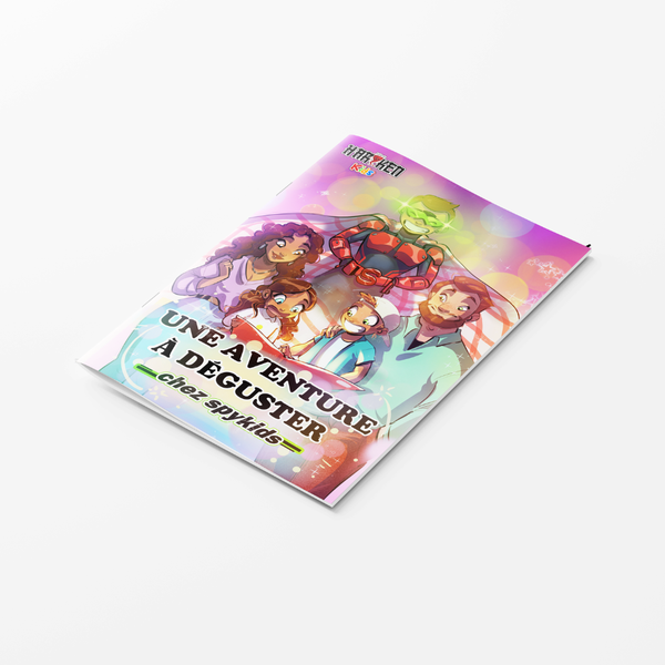 Chez Spykids – Une Aventure à Déguster – couverture du livre histoire A6
