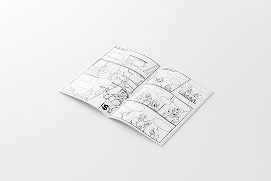 Crée ton manga - Une Aventure à Déguster - pages intérieures