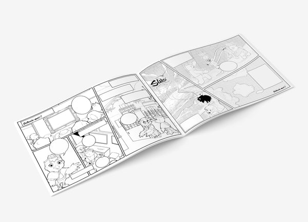 Crée ton manga - Le Ticket d'Or - pages intérieures