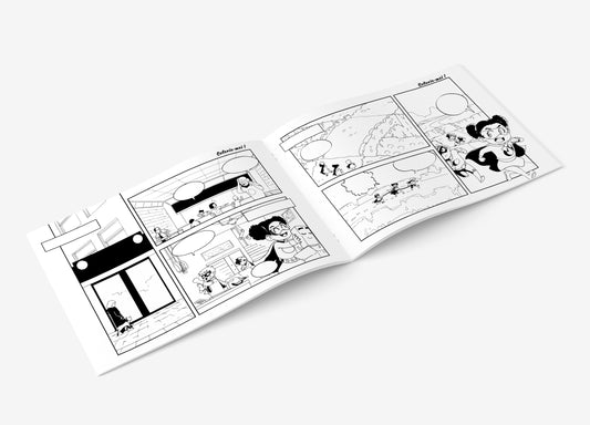 Crée ton manga - La Quête de la Sauce Magique - pages intérieures
