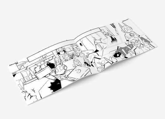 Crée ton manga - Sparky au Cœur Étincelant - pages intérieures