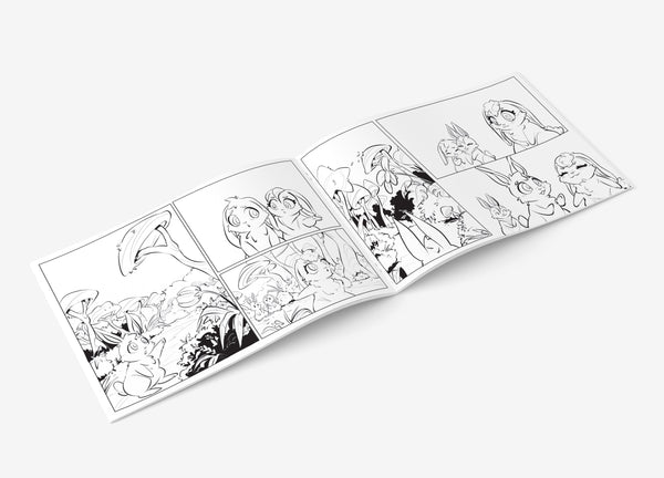 Crée ton manga - Le Secret des Lucioles - pages intérieures