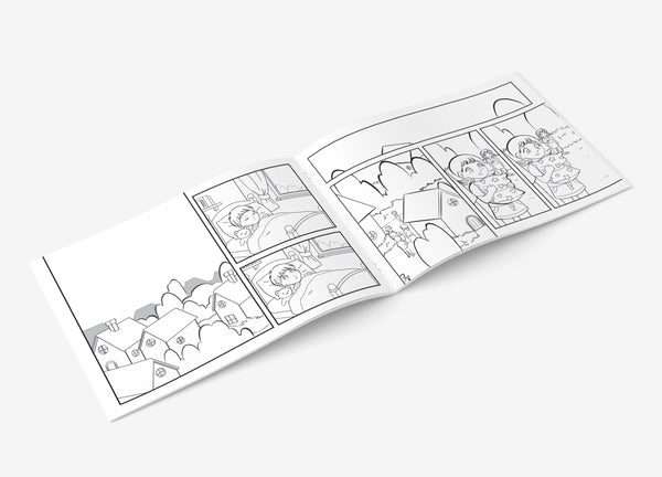 Crée ton manga - Le Lac des Rêves Perdus - pages intérieures
