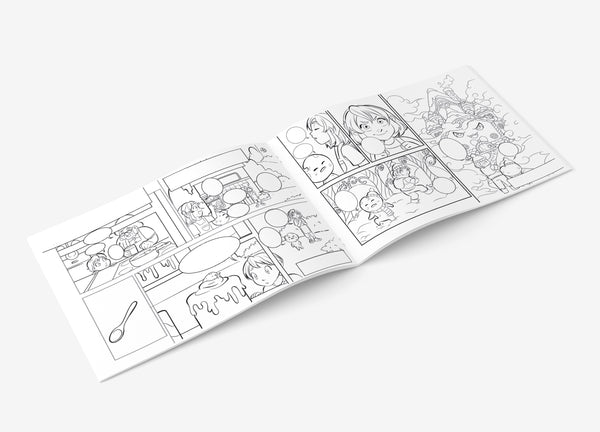 Crée ton manga - La Glace du Souvenir - pages intérieures