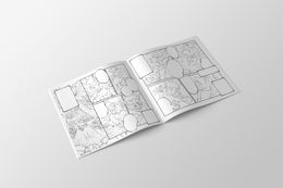 Crée ton manga - Le Secret de la Jungle - pages intérieures