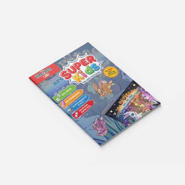 Les Carottes Arc-en-Ciel – Amis Lapins en Mission – couverture du livret d'activité 8 pages