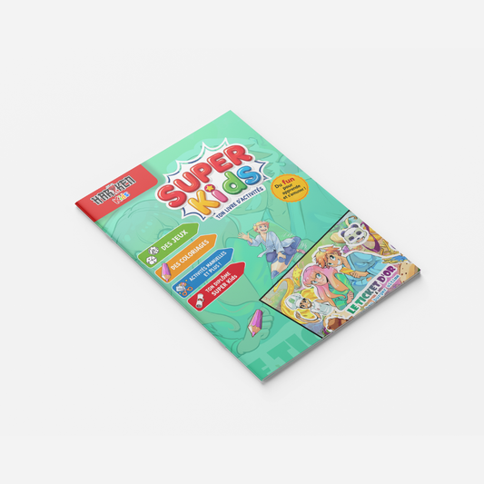 Le Ticket d'Or – couverture du livret d'activité 8 pages