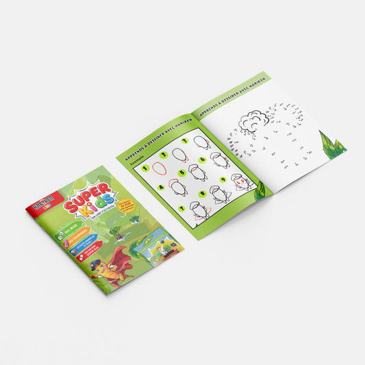 Les VeggiHeroes – Protecteurs de la Nature – pages intérieures du livret d'activité 8 pages