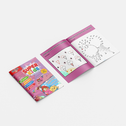 Choupie & Biscornu – La Glace du Souvenir – pages intérieures du livret d'activité 8 pages