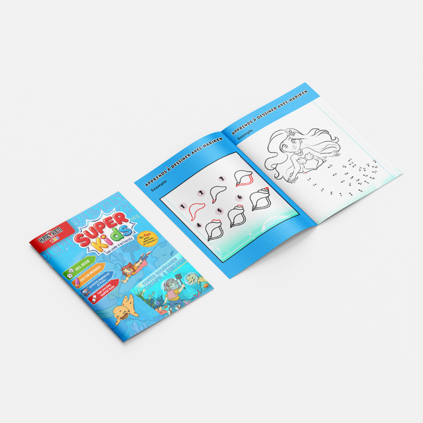 Choupie & Biscornu – Le Lac des Rêves Perdus – pages intérieures du livret d'activité 8 pages