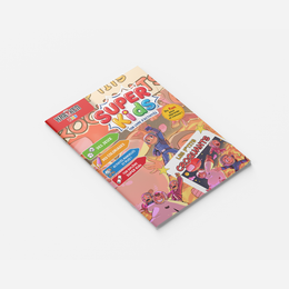 Les P'tits Croquants – Sauveurs de l'Univers – couverture du livret d'activité 8 pages