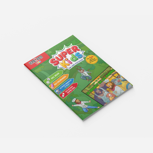 Mes Amis de la Savane – Le Retour de la Savane – couverture du livret d'activité 8 pages