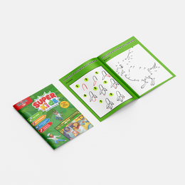 Mes Amis de la Savane – Le Retour de la Savane – pages intérieures du livret d'activité 8 pages