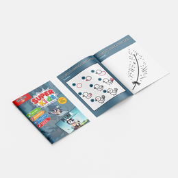 Pluma – Détective de l'Impossible – pages intérieures du livret d'activité 8 pages