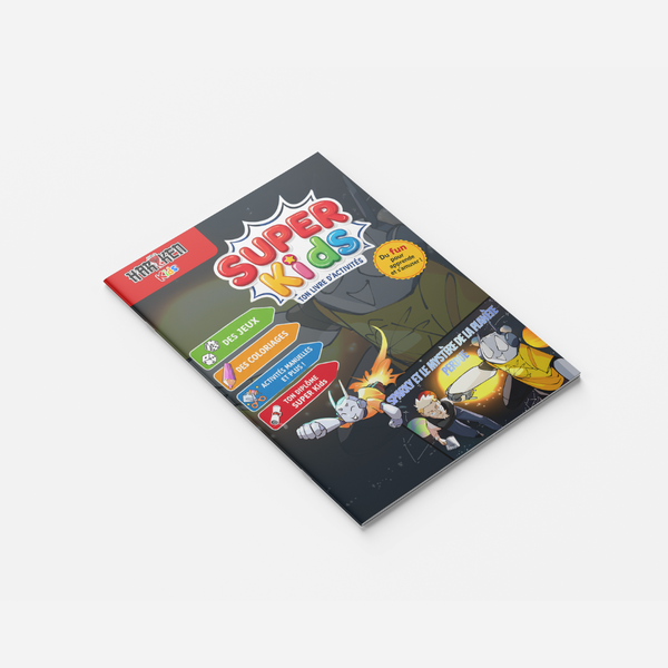 Sparky et le Mystère de la Planète Perdue – couverture du livret d'activité 8 pages