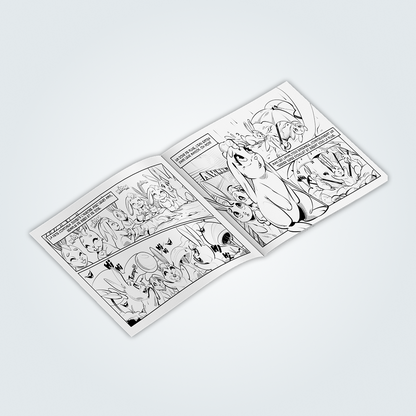 Coloriage | Les carottes arc en ciel