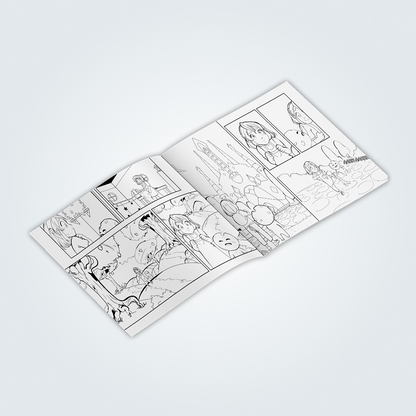 Coloriage | Les contes gourmands de choupies et biscornus